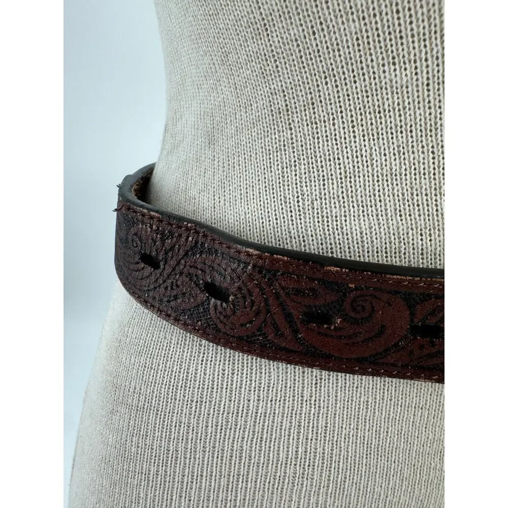 Vintage small western belt